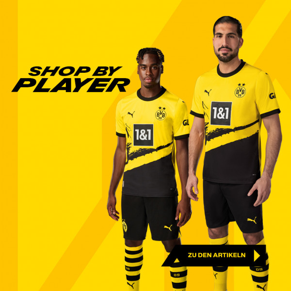 Onlineshop-Startseite-Teaser Borussia Dortmund Collection | Official Merchandise