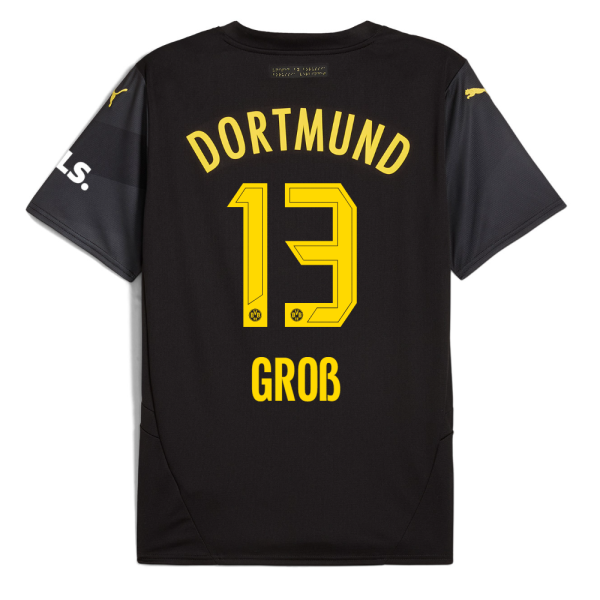 BVB Away Jersey 2425 For Kids – 13 Groß Borussia Dortmund Collection | Official Merchandise