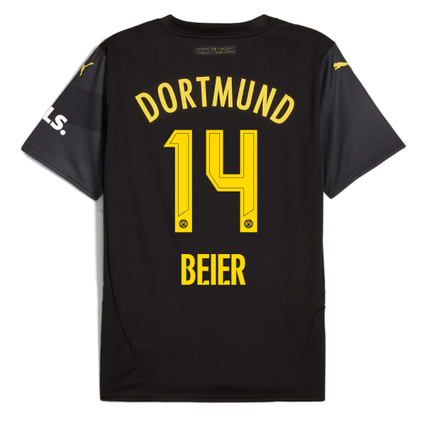BVB Away Jersey 2425 For Kids – 14 Beier Borussia Dortmund Collection | Official Merchandise