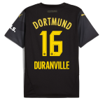 BVB Away Jersey 2425 For Kids – 16 Duranville Borussia Dortmund Collection | Official Merchandise