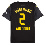 BVB Away Jersey 2425 For Kids – 2 Yan Couto Borussia Dortmund Collection | Official Merchandise