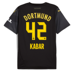BVB Away Jersey 2425 For Kids – 42 Kabar Borussia Dortmund Collection | Official Merchandise