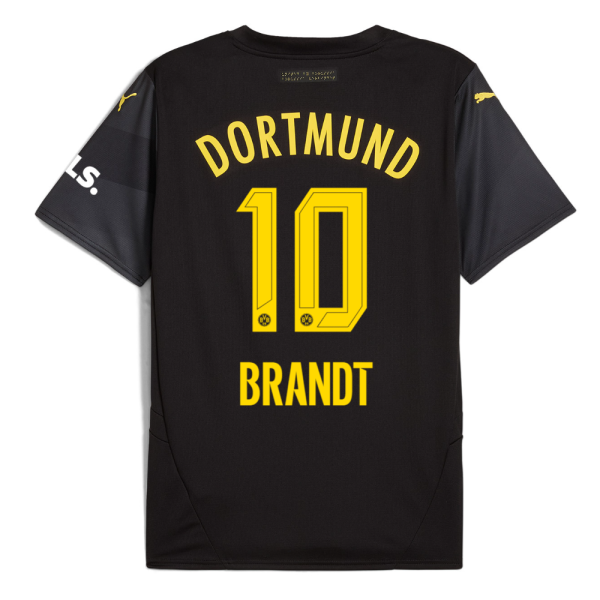 BVB Away Jersey 2425 For Women – 10 Brandt Borussia Dortmund Collection | Official Merchandise