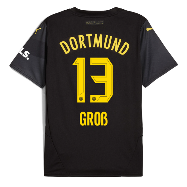 BVB Away Jersey 2425 For Women – 13 Groß Borussia Dortmund Collection | Official Merchandise