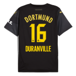 BVB Away Jersey 2425 For Women – 16 Duranville Borussia Dortmund Collection | Official Merchandise