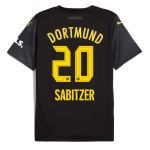 BVB Away Jersey 2425 For Women – 20 Sabitzer Borussia Dortmund Collection | Official Merchandise