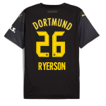 BVB Away Jersey 2425 For Women – 26 Ryerson Borussia Dortmund Collection | Official Merchandise