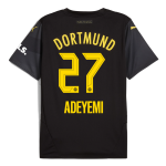 BVB Away Jersey 2425 For Women – 27 Adeyemi Borussia Dortmund Collection | Official Merchandise