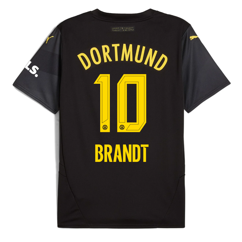 BVB Away Men Jersey 2425 – 10 Brandt Borussia Dortmund Collection | Official Merchandise