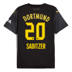 BVB Away Men Jersey 2425 – 20 Sabitzer Borussia Dortmund Collection | Official Merchandise