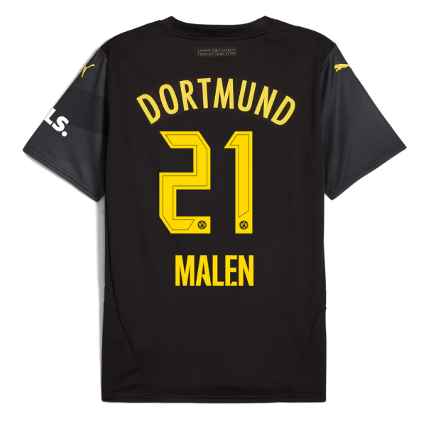 BVB Away Men Jersey 2425 – 21 Malen Borussia Dortmund Collection | Official Merchandise