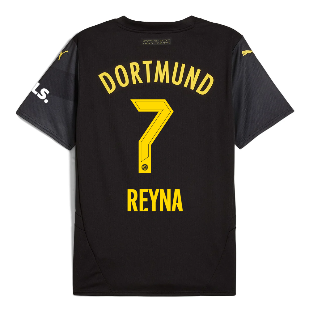 BVB Away Men Jersey 2425 – 7 Reyna Borussia Dortmund Collection | Official Merchandise