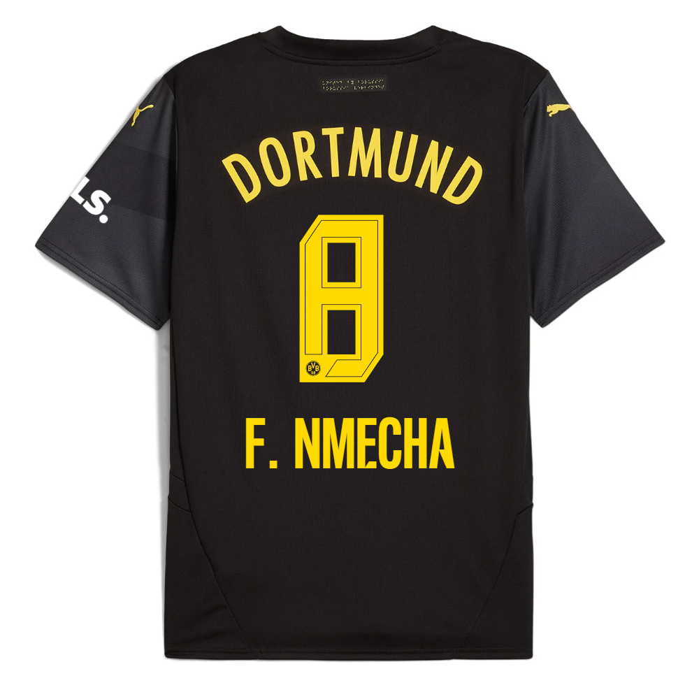 BVB Away Men Jersey 2425 – 8 Nmecha Borussia Dortmund Collection | Official Merchandise
