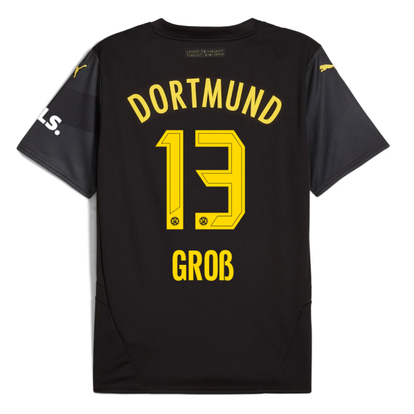 BVB Away Men Jersey 2425 – 13 Groß Borussia Dortmund Collection | Official Merchandise