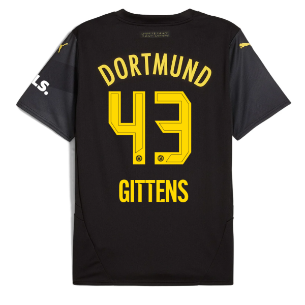 BVB Away Men Jersey 2425 – 43 Gittens Borussia Dortmund Collection | Official Merchandise