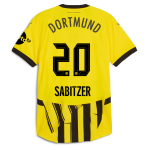 BVB Cup Jersey 2425 For Children – 20 Sabitzer Borussia Dortmund Collection | Official Merchandise