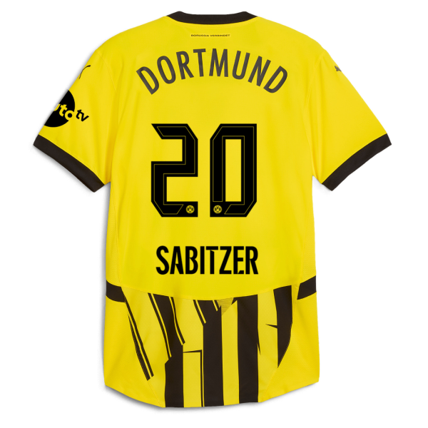 BVB Cup Jersey 2425 For Children – 20 Sabitzer Borussia Dortmund Collection | Official Merchandise