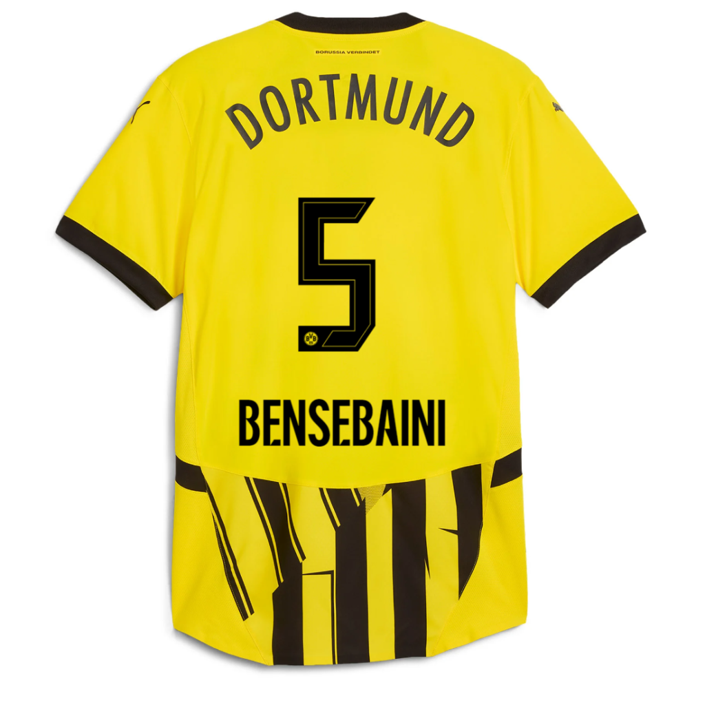 BVB Cup Jersey 2425 – 5 Bensebaini Borussia Dortmund Collection | Official Merchandise