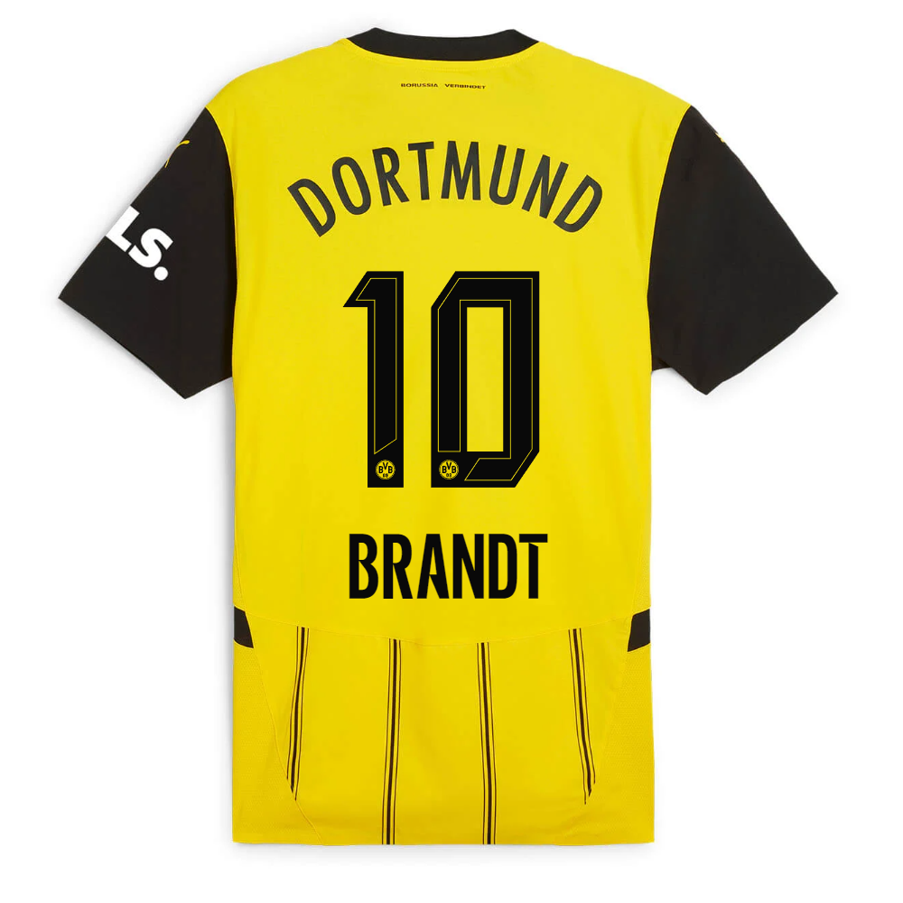 BVB Home Men Jersey 2425 – 10 Brandt Borussia Dortmund Collection | Official Merchandise
