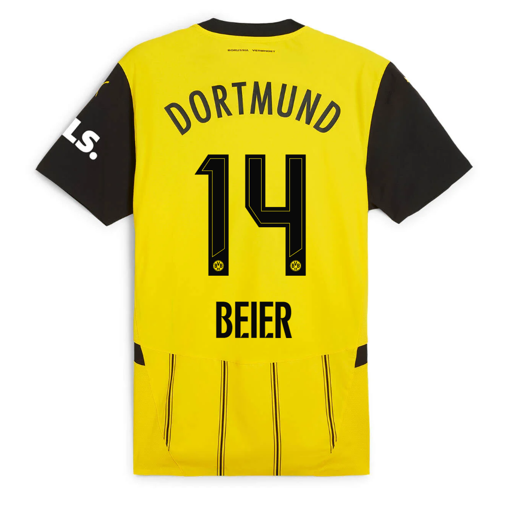 BVB Home Men Jersey 2425 – 14 Beier Borussia Dortmund Collection | Official Merchandise