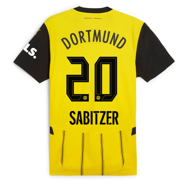 BVB Home Men Jersey 2425 – 20 Sabitzer Borussia Dortmund Collection | Official Merchandise
