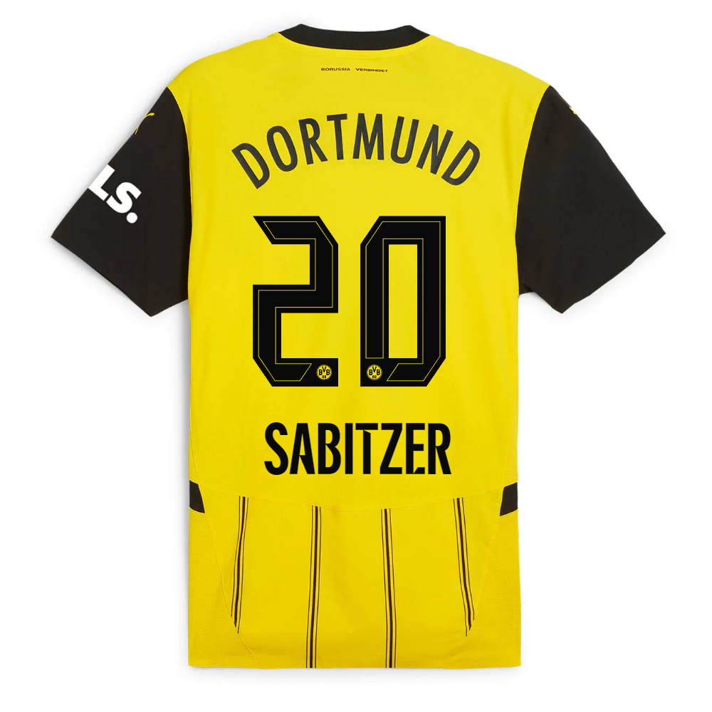 BVB Home Men Jersey 2425 – 20 Sabitzer Borussia Dortmund Collection | Official Merchandise