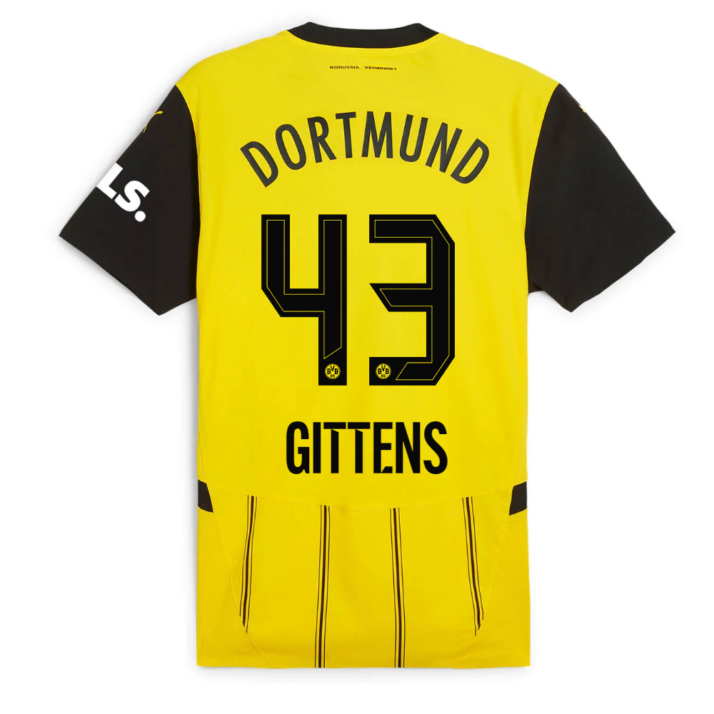 BVB Home Men Jersey 2425 – 43 Gittens Borussia Dortmund Collection | Official Merchandise