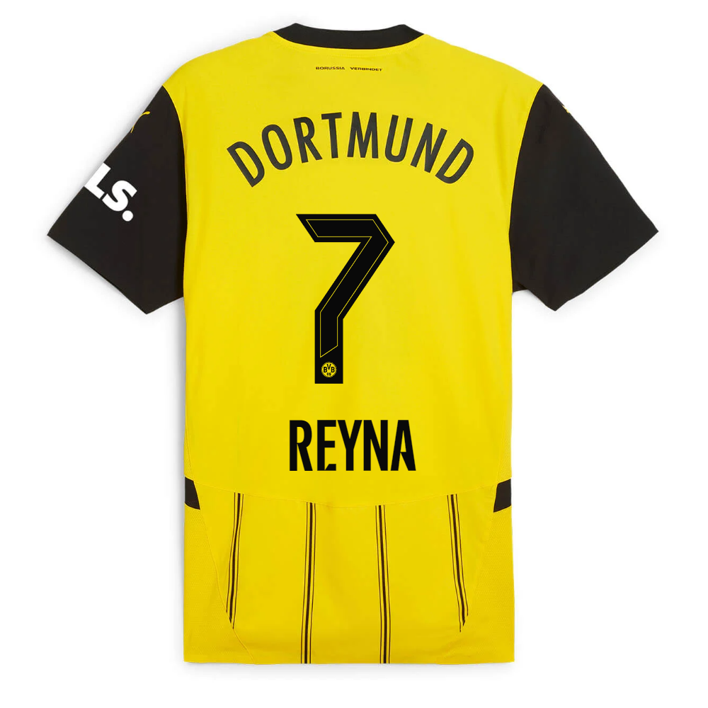 BVB Home Men Jersey 2425 – 7 Reyna Borussia Dortmund Collection | Official Merchandise
