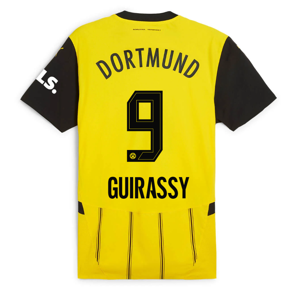 BVB Home Men Jersey 2425 – 9 Guirassy Borussia Dortmund Collection | Official Merchandise