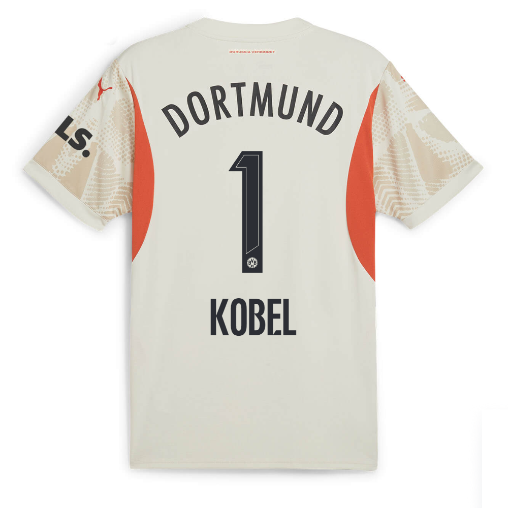 BVB Men Goalkeeper Jersey 2425 Beige – 1 Kobel Borussia Dortmund Collection | Official Merchandise