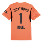 BVB Men Goalkeeper Jersey 2425 Orange – 1 Kobel Borussia Dortmund Collection | Official Merchandise