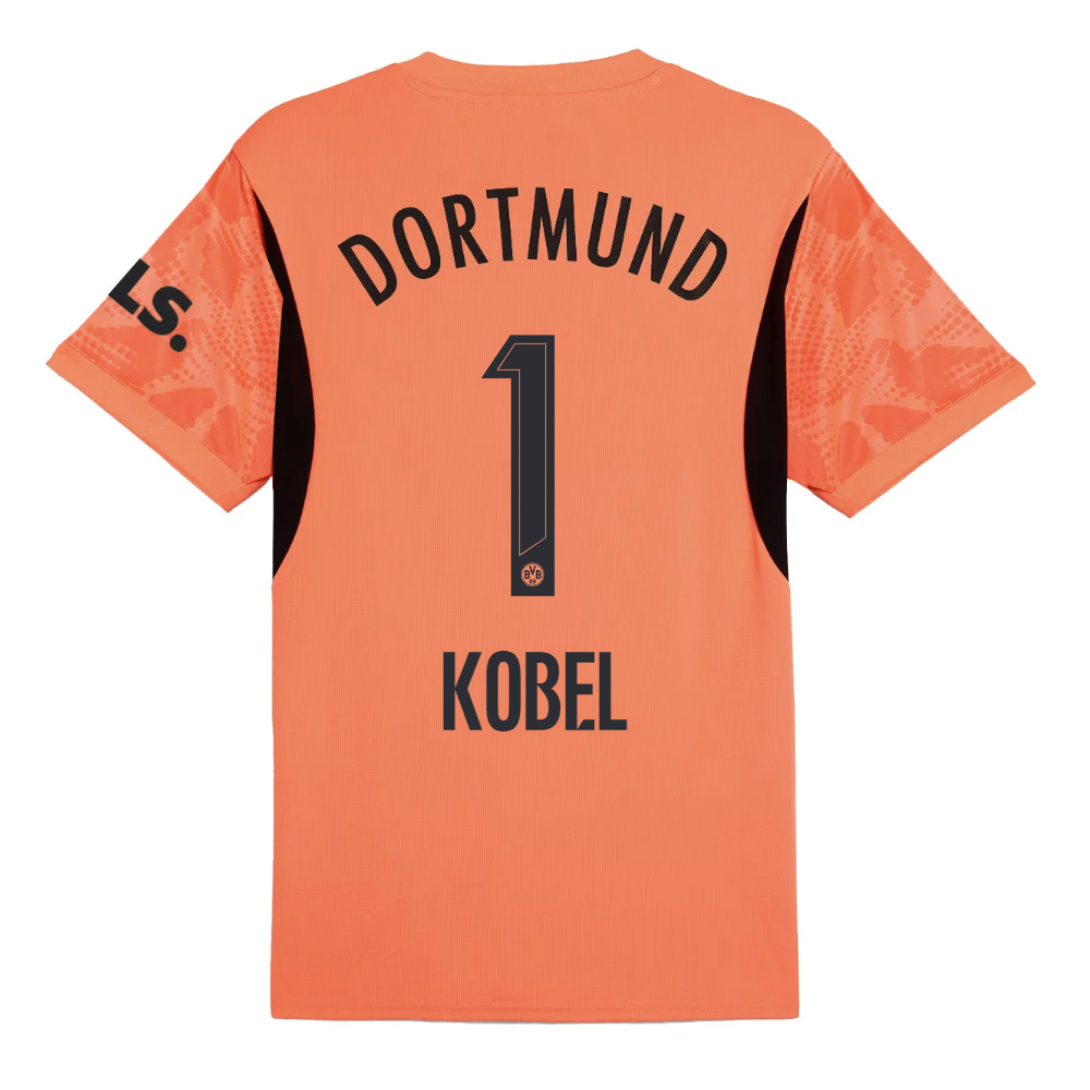 BVB Men Goalkeeper Jersey 2425 Orange – 1 Kobel Borussia Dortmund Collection | Official Merchandise