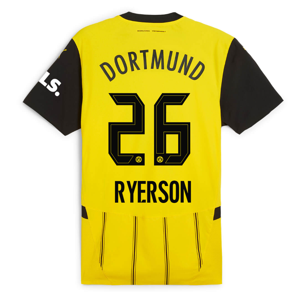 BVB Men Home Jersey 2425 Authentic – 26 Ryerson Borussia Dortmund Collection | Official Merchandise