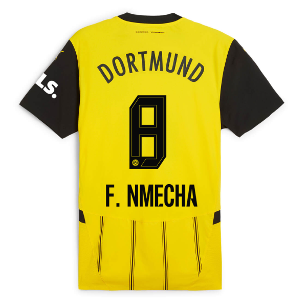 BVB Men Home Jersey 2425 Authentic – 8 Nmecha Borussia Dortmund Collection | Official Merchandise