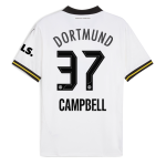 BVB Weiße Wiese 2425 Children’s Third Jersey – 37 Campbell Borussia Dortmund Collection | Official Merchandise