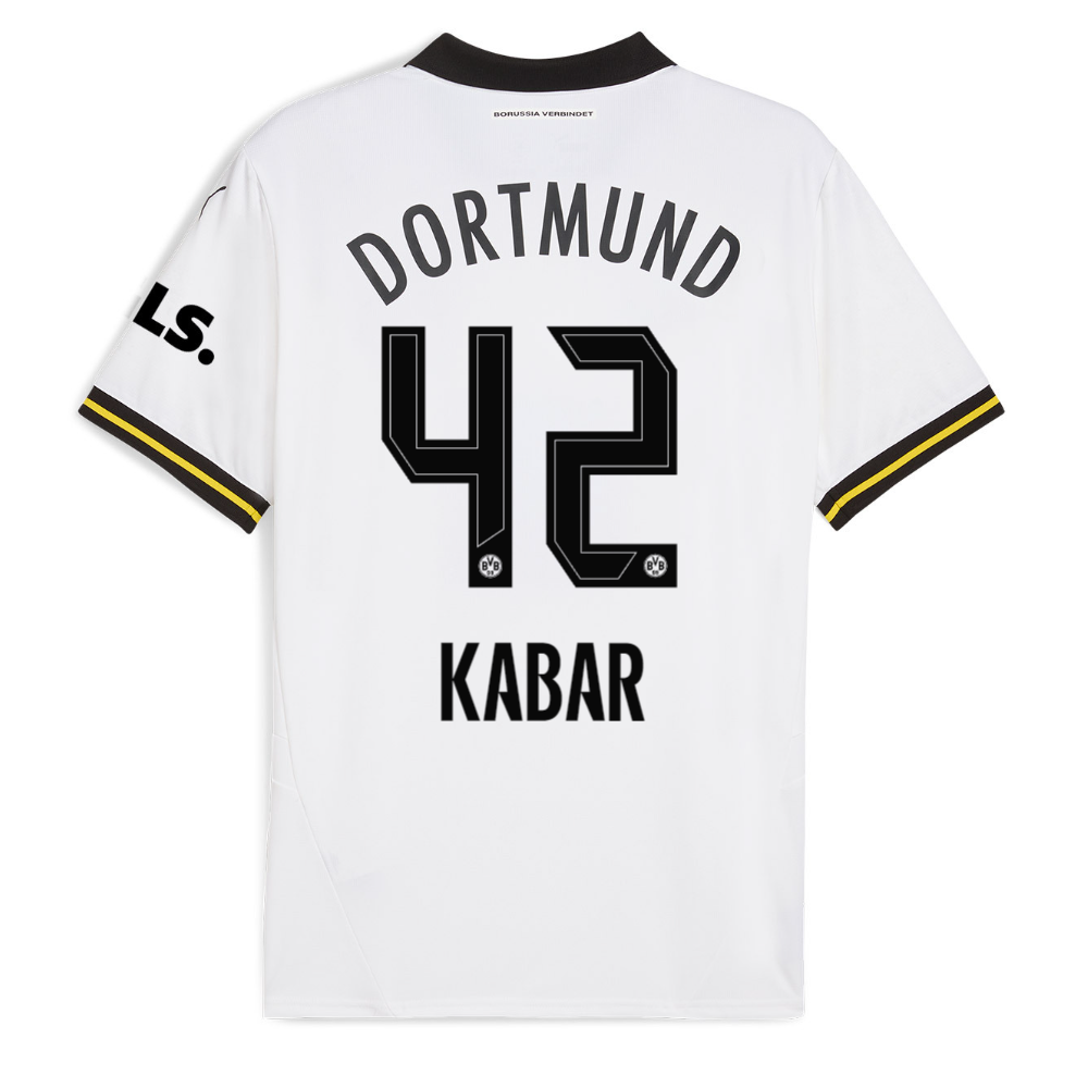 BVB Weiße Wiese 2425 Children’s Third Jersey – 42 Kabar Borussia Dortmund Collection | Official Merchandise