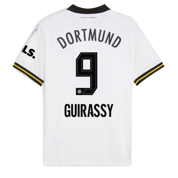 BVB Weiße Wiese 2425 Children’s Third Jersey – 9 Guirassy Borussia Dortmund Collection | Official Merchandise