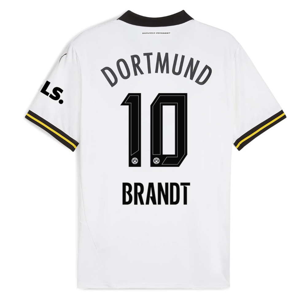 BVB Weiße Wiese 2425 children’s third jersey – 10 Brandt Borussia Dortmund Collection | Official Merchandise
