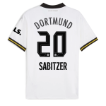 BVB Weiße Wiese 2425 children’s third jersey – 20 Sabitzer Borussia Dortmund Collection | Official Merchandise