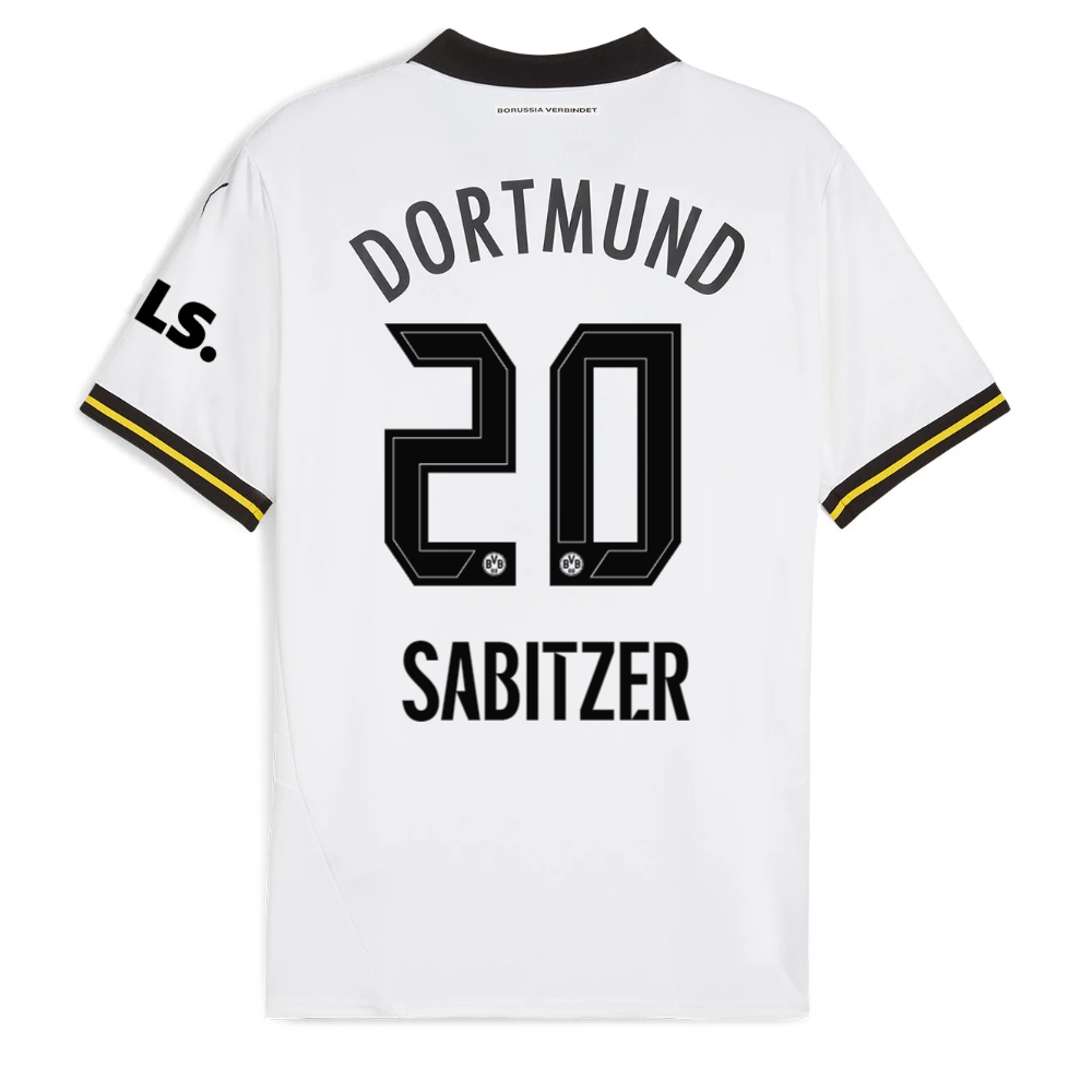BVB Weiße Wiese 2425 children’s third jersey – 20 Sabitzer Borussia Dortmund Collection | Official Merchandise