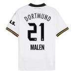 BVB Weiße Wiese 2425 children’s third jersey – 21 Malen Borussia Dortmund Collection | Official Merchandise