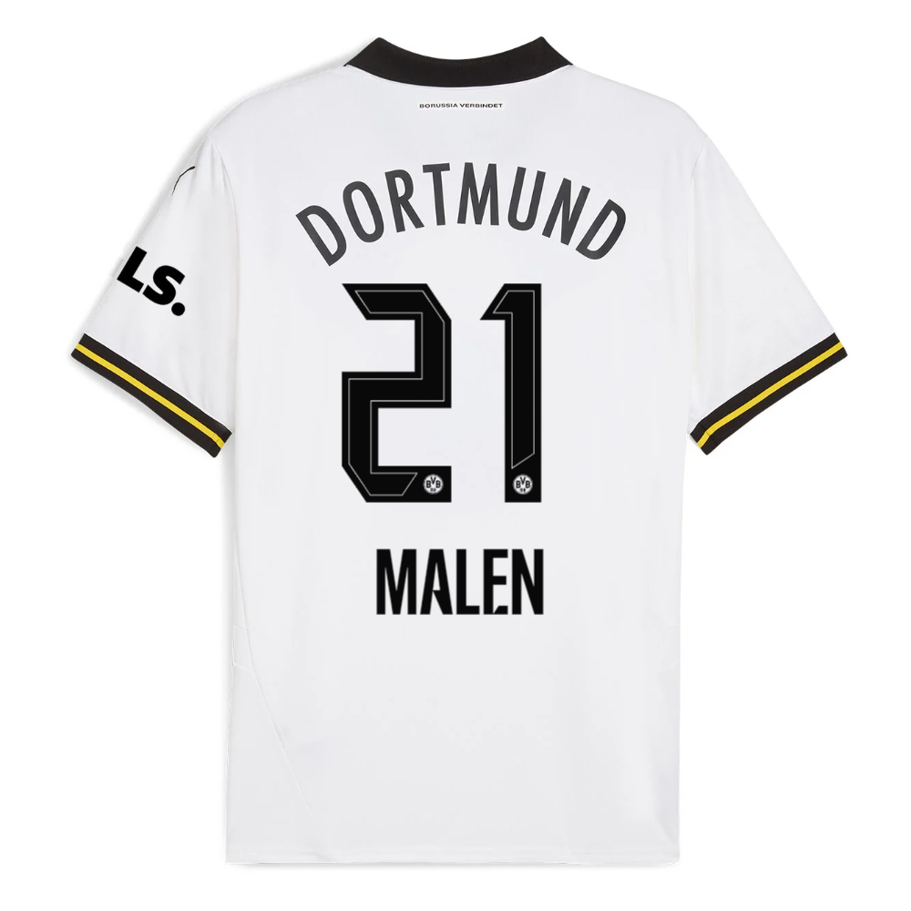 BVB Weiße Wiese 2425 children’s third jersey – 21 Malen Borussia Dortmund Collection | Official Merchandise
