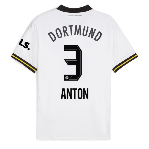 BVB Weiße Wiese 2425 children’s third jersey – 3 Anton Borussia Dortmund Collection | Official Merchandise