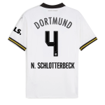 BVB Weiße Wiese 2425 children’s third jersey – 4 Schlotterbeck Borussia Dortmund Collection | Official Merchandise