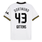 BVB Weiße Wiese 2425 children’s third jersey – 43 Gittens Borussia Dortmund Collection | Official Merchandise