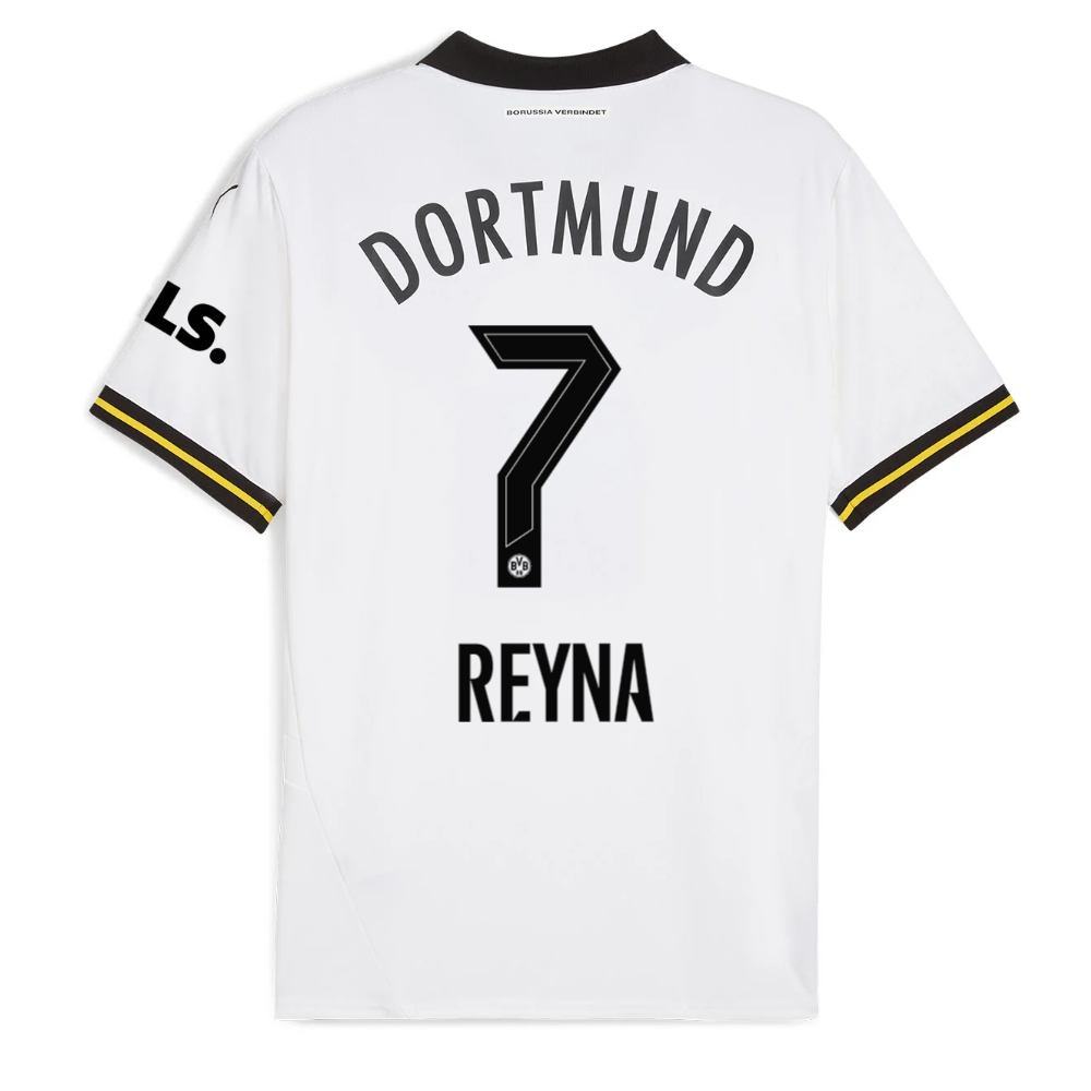 BVB Weiße Wiese 2425 children’s third jersey – 7 Reyna Borussia Dortmund Collection | Official Merchandise