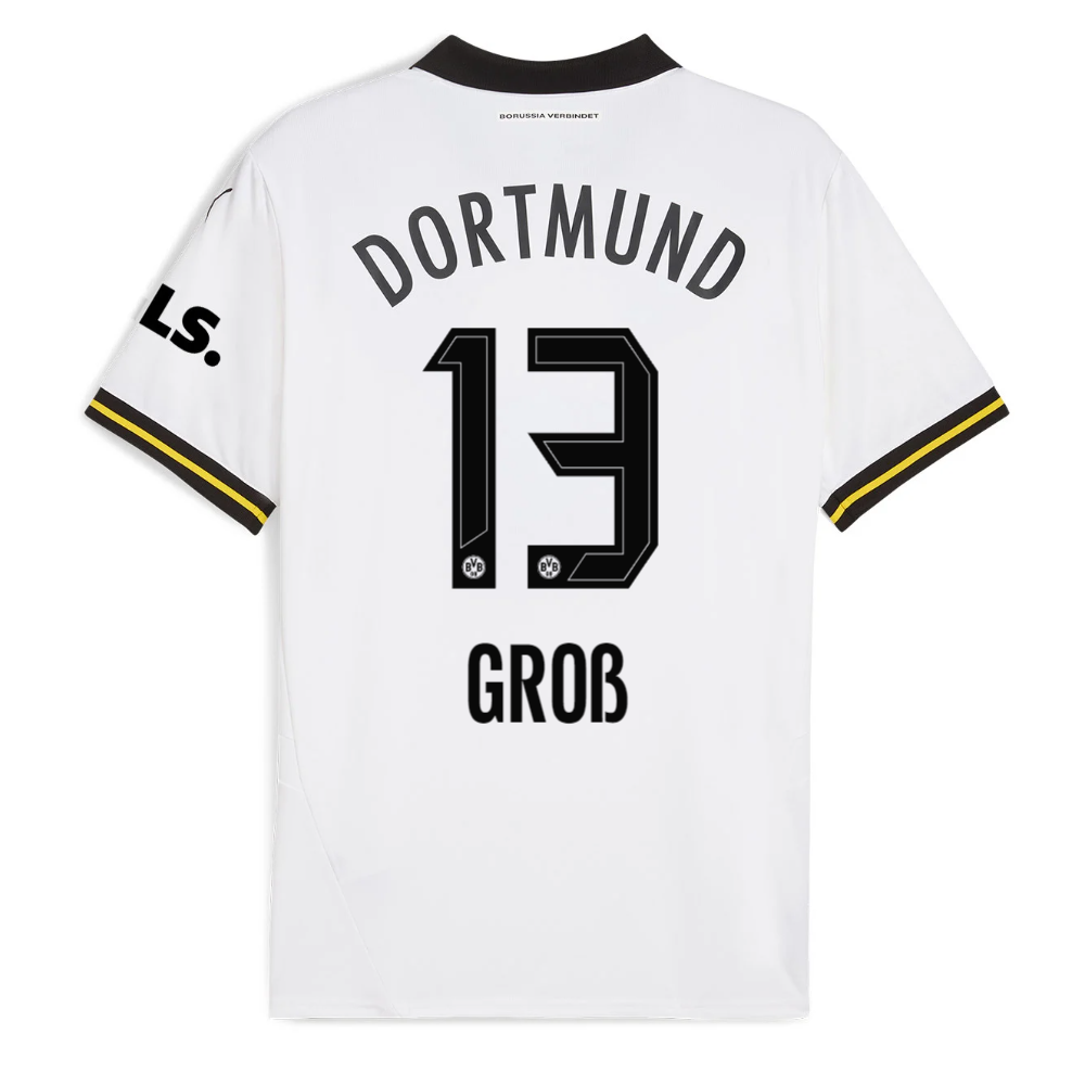 BVB Weiße Wiese Third Jersey 2425 – 13 Groß Borussia Dortmund Collection | Official Merchandise
