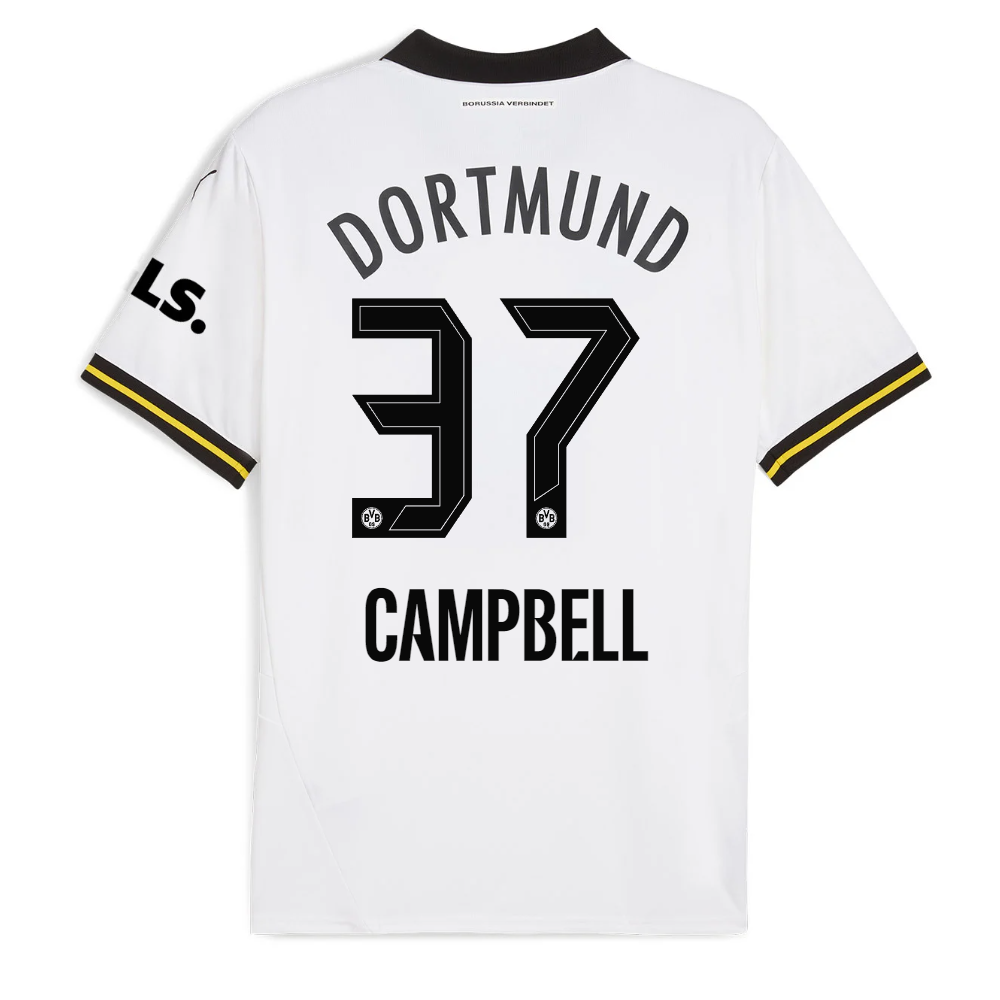BVB Weiße Wiese Third Jersey 2425 – 37 Campbell Borussia Dortmund Collection | Official Merchandise