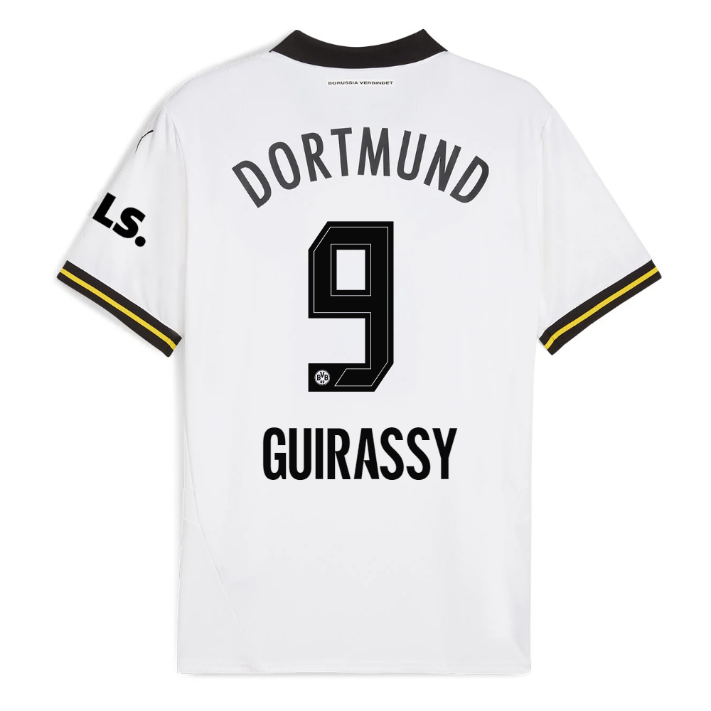 BVB Weiße Wiese Third Jersey 2425 – 9 Guirassy Borussia Dortmund Collection | Official Merchandise