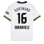 BVB Weiße Wiese third jersey 2425 – 16 Duranville Borussia Dortmund Collection | Official Merchandise